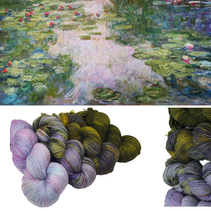 Monet's Water Lilies Fade set